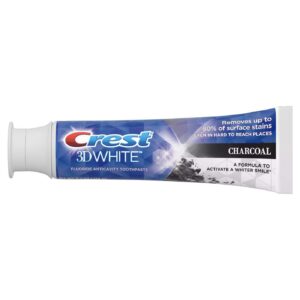 CREST - Dentifricio 3D White Charcoal 107 gr